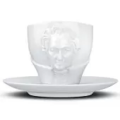 Чайная пара Tassen Talent Goethe 260 мл, белая