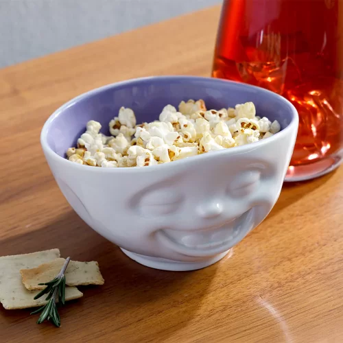 Чаша Tassen Laughing, 500 мл, белая/лавандовая