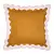 Чехол на подушку с контрастным кантом розового цвета из коллекции trendy ruffles, 40х40 см
