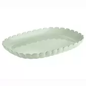 Поднос сервировочный Guzzini Tiffany, 45х31 см, зеленый