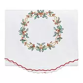 Дорожка на стол festive wreath из коллекции new year essential, 45х150 см