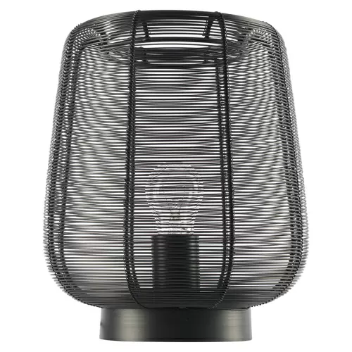 Лампа настольная vinger, D22х26 см, черная