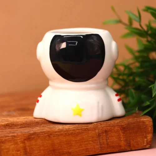 Стакан для зубных или канцелярских принадлежностей ILikeGift Astronaut