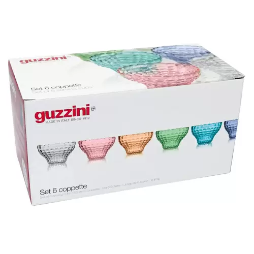 Набор чаш Guzzini tiffany 300 мл, 6 шт.