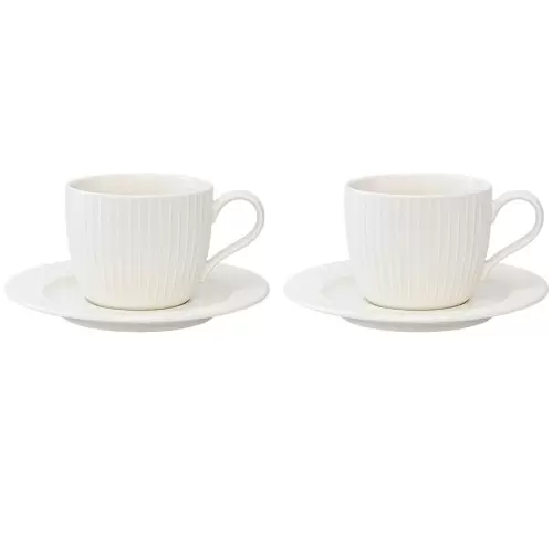 Набор чайных пар Liberty Jones Soft Ripples, Dual Glazing, 250 мл, 2 шт