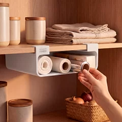 Органайзер для пленки, фольги и пакетов Joseph Joseph CupboardStore, светло-серый