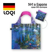 Складная сумка LOQI CLAUDE MONET Water Lilies