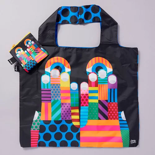 Складная сумка LOQI CRAIG & KARL Don't Look Now
