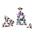 Игра на баланс Peleg Design Zen Panda, настольная игра с пандами для детей и взрослых Игра на баланс Peleg Design Zen Panda, настольная игра с пандами для детей и взрослых