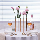 Набор магнитных ваз Peleg Design Magnetic Vase, 5 шт, золотой_УЦЕНКА