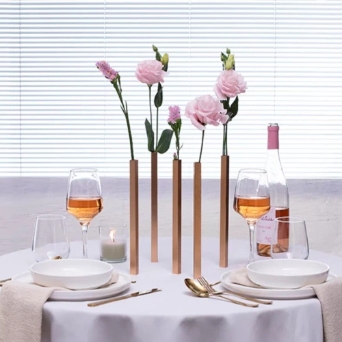 Набор магнитных ваз Peleg Design Magnetic Vase, 5 шт, золотой_УЦЕНКА