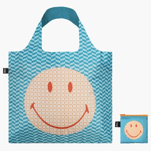 Складная сумка LOQI SMILEY Geometric