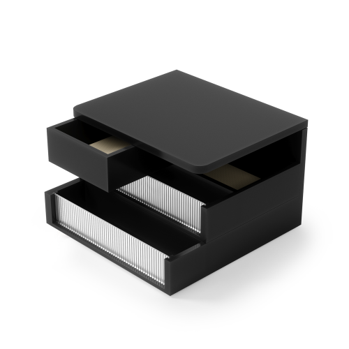 Шкатулка для украшений Umbra Malibu, черная