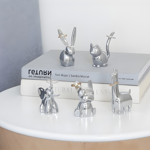 Подставка для колец Umbra Cat ZOOLA, хром