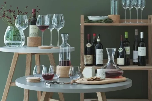 Декантер для красного вина и сырная доска LSA International Wine_УЦЕНКА