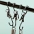 Кухонные крючки Monkey Business Just Hanging, 3 шт, черные