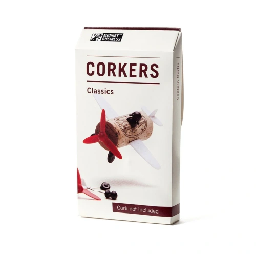 Подарок для любителей вина Monkey Business Corkers Classics Plane Captain Curtis