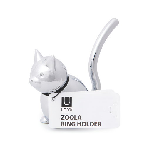 Подставка для колец Umbra Cat ZOOLA, хром