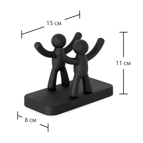Салфетница Umbra Buddy, черная_УЦЕНКА