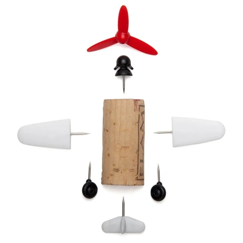 Подарок для любителей вина Monkey Business Corkers Classics Plane Captain Curtis